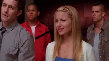 Does Quinn ever tell Finn that the baby isn't his?