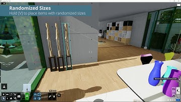 Lumion Trucos y Consejos - 10 Colocar objetos con tamaño aleatorio