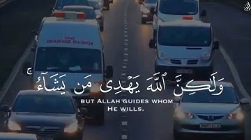 إِنَّكَ لَا تَهْدِي مَنْ أَحْبَبْتَ - (آيات من سورة القصص) - القارئ ماهر المعيقلي