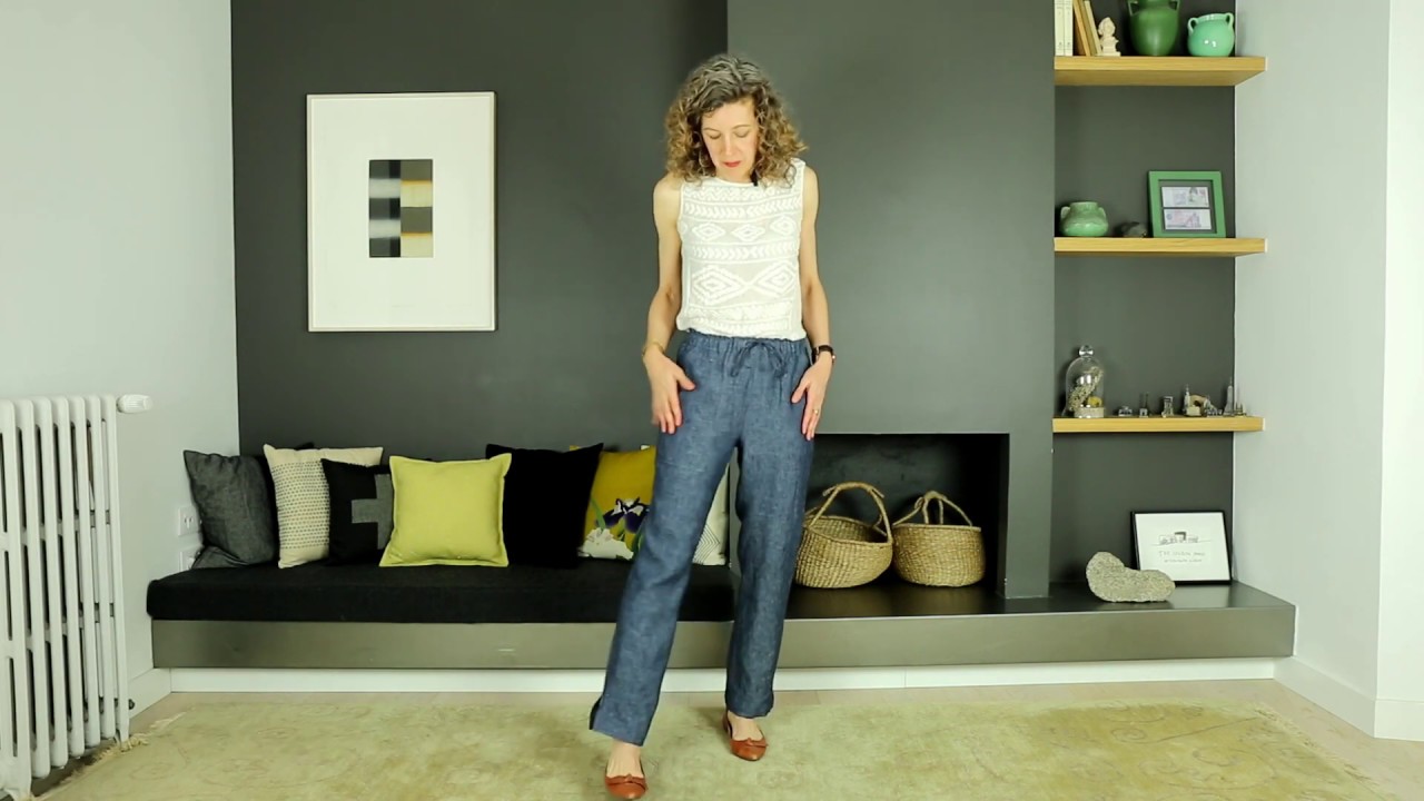 Digital Montauk Trousers Sewing Pattern 
