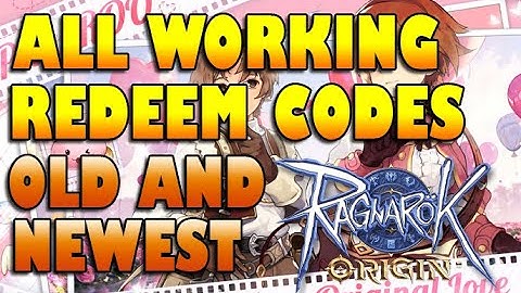 All Working Redeem Codes - New Code Today - Ragnarok Origin Global