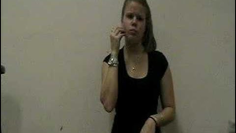 ASL Daily Routine Video