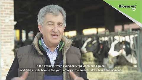 Use of Live Yeast Biosprint in dairy cows | Interview with Agostino Fedeli from Cascina Resentera