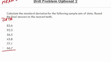 Math for Business and Applications   Ch 22 Drill Problems 22 15 and Optional 1  to 2