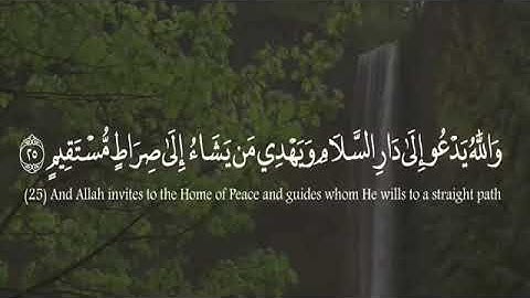 #تلاوات مميزة_(والله يدعو الى دار السلام)💚