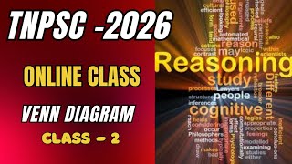 Reasoning | Venn Diagram | Online CLass - 2 | Tnpsc and all exams