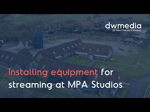MPA Studios: Installing Live Streaming Equipment at their Dance Studio / dwmedia