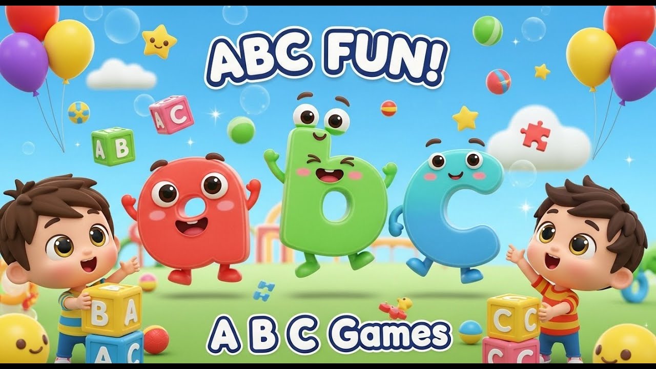 ABC Learning for Kids 👶 | Fun Alphabet Game | Preschool Learning Video ...