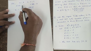 Regula falsi Method- (Part-2)