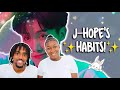 BTS J-HOPE&#39;S HABITS | REACTION!!