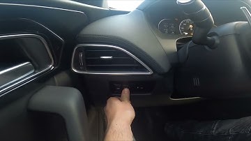 How to Enable or Disable Lane Assistant in Jaguar F-Pace ( 2015 - now ) - Use Lane Assistant