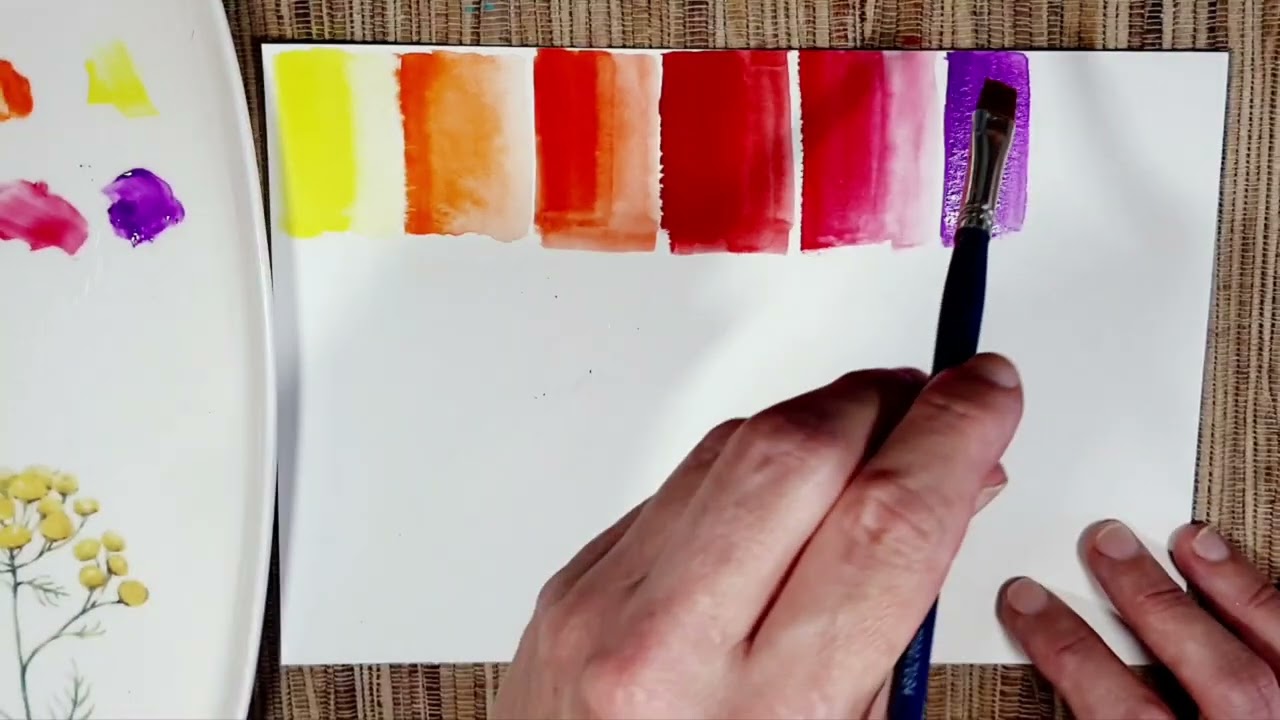 All my Shinhan Professional Designer's Gouache ✶ swatching and