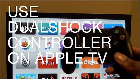 How to Play Games Using Dualshock 4 with Apple TV - tvOS 13
