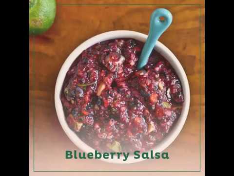 Dr. Sebi's Blueberry Salsa