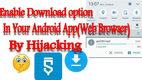 How to Enable Downloads in a Web browser|Sketchware Tutorials