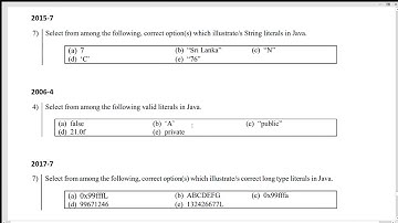 BIT-Sem-1 (Programming-Java) Lesson-3 (Data-Types and Variables) [ Part-13]