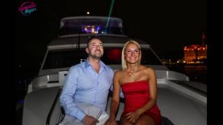 Köprüde Renkli Lazerle Evlenme Teklifi