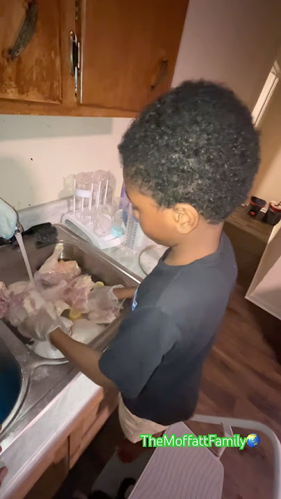My 9 yr old son cooking dinner…#explore #foodie #foodblogger #youtubeshorts #share #shorts #family