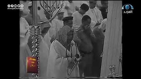 تلاوة مرئية نادرة للشيخ عبدالقادر شيبة الحمد رحمه الله من الحرم النبوي