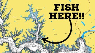 How To Use NAVIONICS Mapping To Break Down A Lake And Find KILLER SUMMERTIME STRUCTURE For Bass!!
