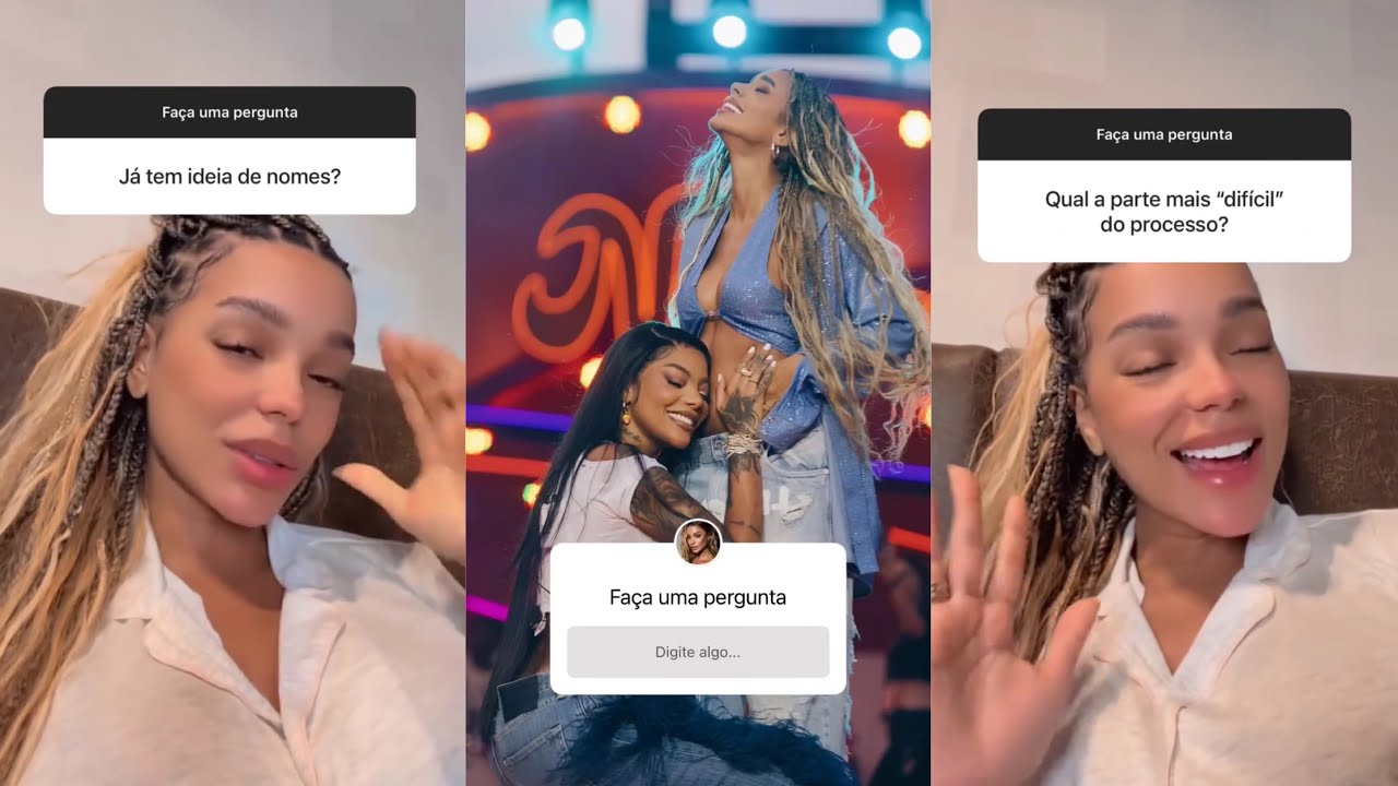 Brunna Gonçalves responde perguntar sobre a maternidade do (a) NumaBaby.