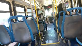 CTA 97 Skokie Bus Operator 57040 Doesn't Want Me Recording His Bus, but I tell him that I can
