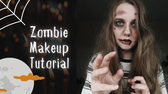 How to do Zombie Make-up — Quick, Step-By-Step Face Painting Instructions «  Agostino Arts