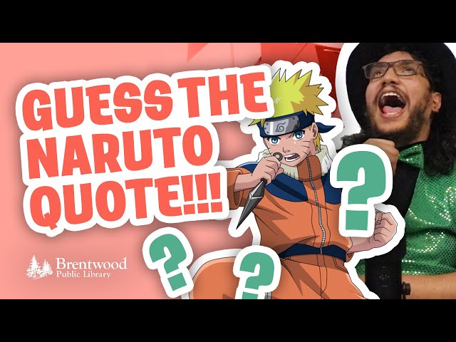 Naruto (Who said it) - TriviaCreator