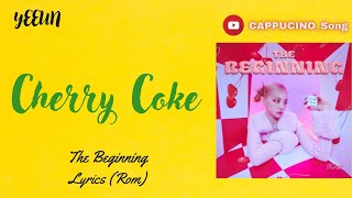 YEEUN - Cherry Coke (Lyrics) 가사