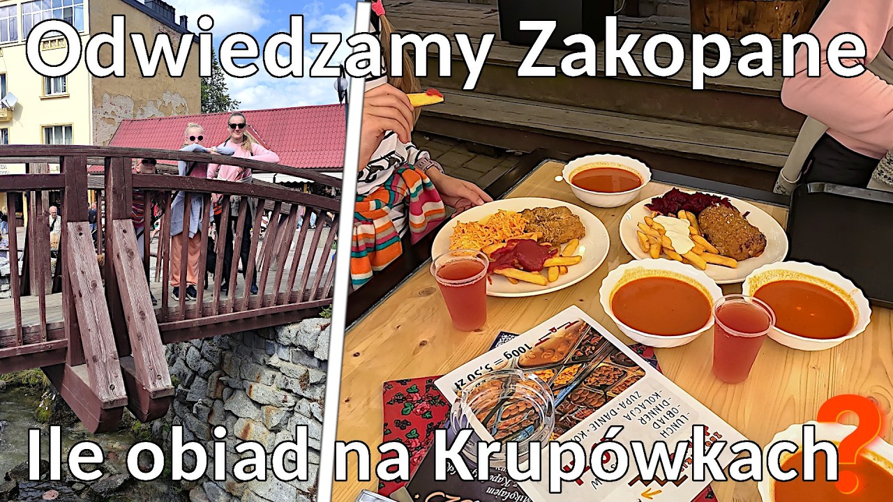 Rodzinna przygoda w Zakopanem - Ile za obiad na Krupówkach? - W samo południe dnia piątego