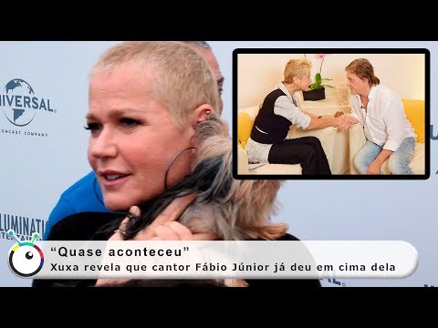 Xuxa revela que Fábio Jr. já deu em cima dela