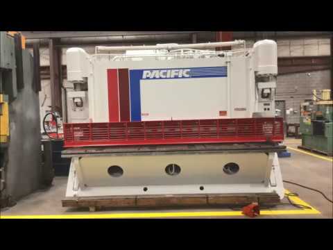Used 10' x 1/2" Pacific Hydraulic Shear, #27419