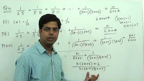 Principle of Mathematical Induction NCERT 11 Maths Ex 4.1 Ch 4 question 10