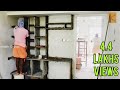 Techniques Building Bedroom Wardrobe with Study Table using Ferro Slabs😲Ferro Slab Caboard Making
