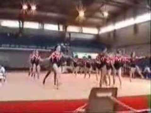 Romanian Gymnastics Training 2003 Part 1