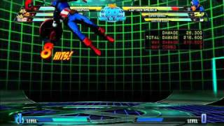 MvC3: Deadpool - Combo 05 - This Is My Throw Combo!