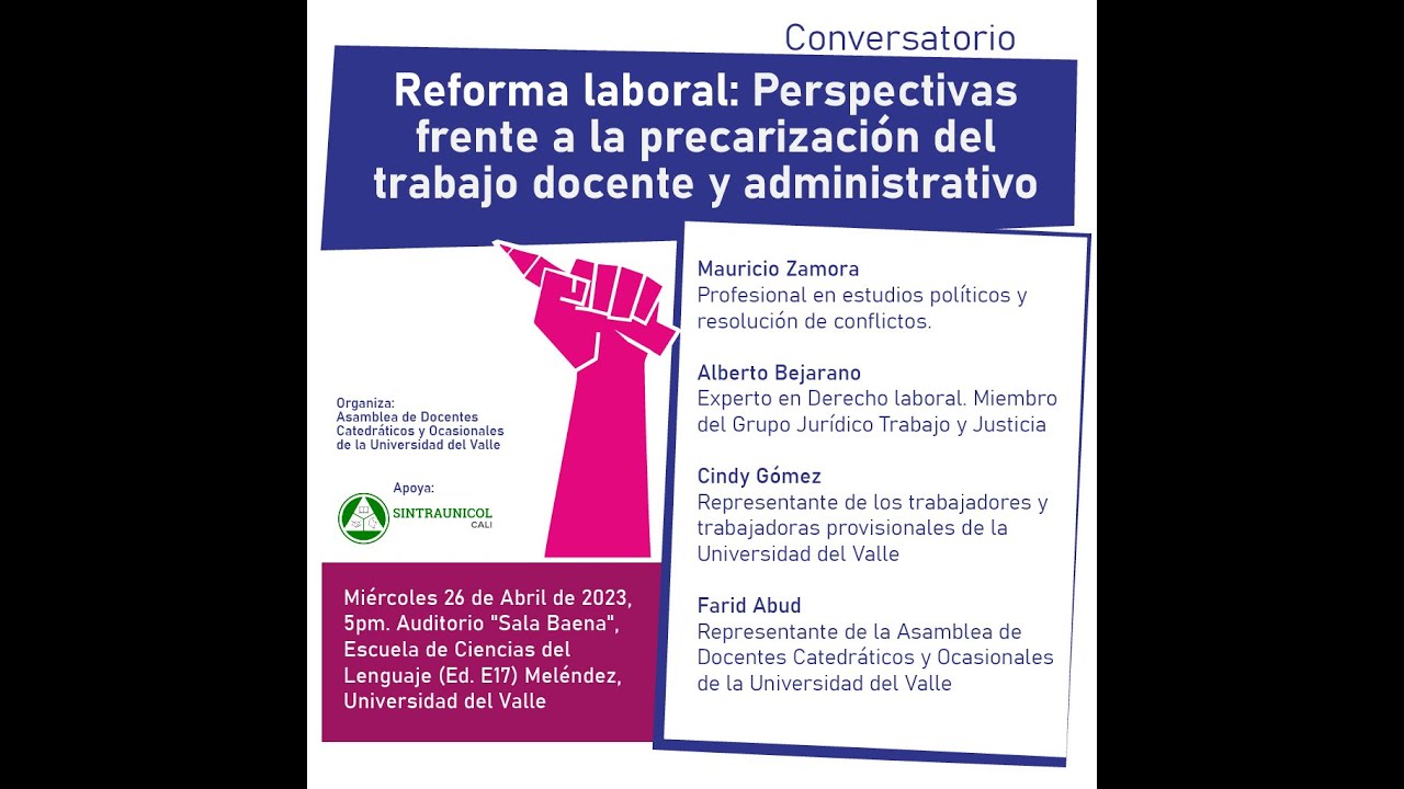 Reforma Laboral: Perspectivas frente a la precarización del Trabajo ...