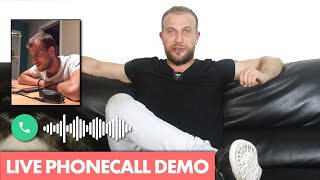 How To Talk To A Girl On The Phone Call - Banter, Flirt, and Close (LIVE Infield Demo) screenshot 5