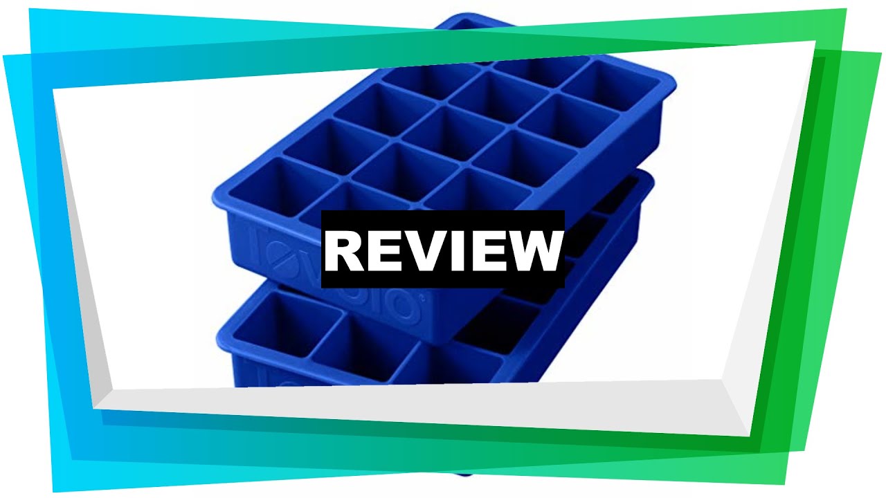 Tovolo Perfect Cube Ice Trays, Stratus Blue - 2 pack