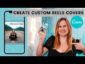 How to Make Instagram Reels Cover Image using Canva
