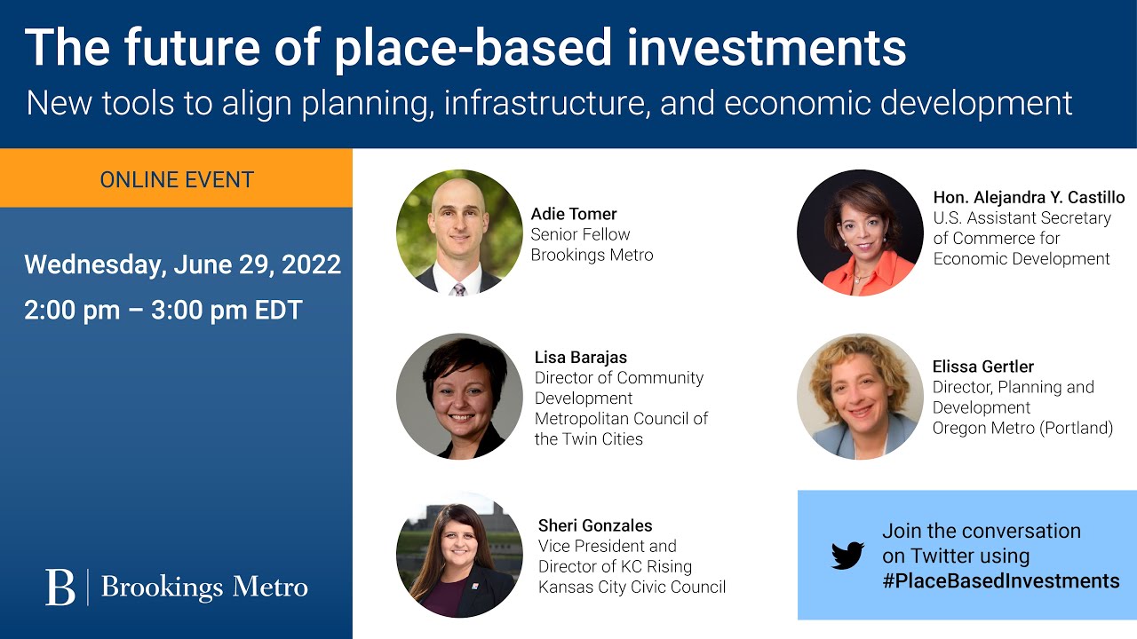 The future of place-based investments