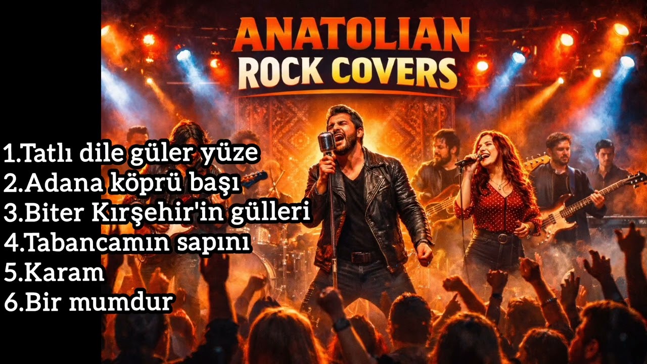 ¶ Anadolu Rock Konser Kayıtları Cover Playlist ¶