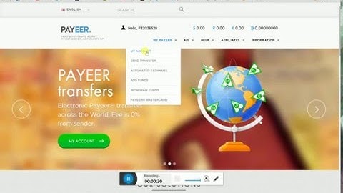 How to: Create a payeer account