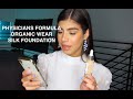 PHYSICIANS FORMULA ORGANIC WEAR SILK FOUNDATION REVIEW (wear test)