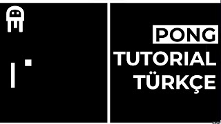 UNİTY PONG OYUNU TUTORIAL #unity