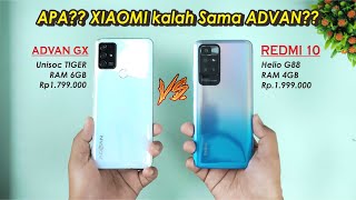 Redmi 10 vs ADVAN GX Speed TEST!! Xiaomi Kalah??