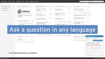Ask a question in any language | Generative AI for Enterprise Content by Fishbowl Solutions