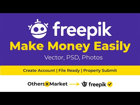 How to Become Freepik Contributor in English | Freepik Earning |  File Ready | Upload & Submit File