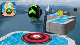 Sky Rolling Ball 3D Gameplay Speedrun iOS Android Level 219 screenshot 5