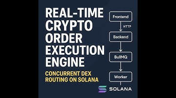 Real-Time Crypto Order Execution Engine: Concurrent DEX Routing on Solana